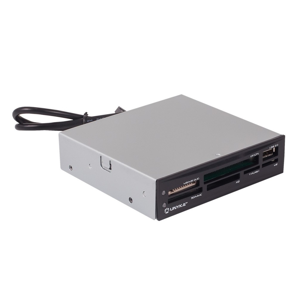 Leitor de Cartões USB (Interno) CF / SD / MMC / MS / MS Duo / XD / TF / M2