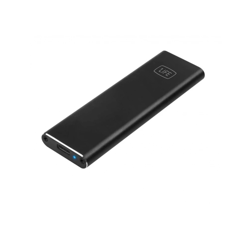 Caixa para  M.2 SATA 1Life HD: Flash USB-C 3.1