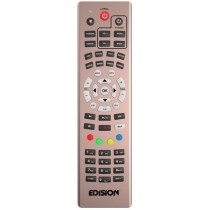 Telecomando Edision Universal "2-EM-1" TV+Receptor Rosa