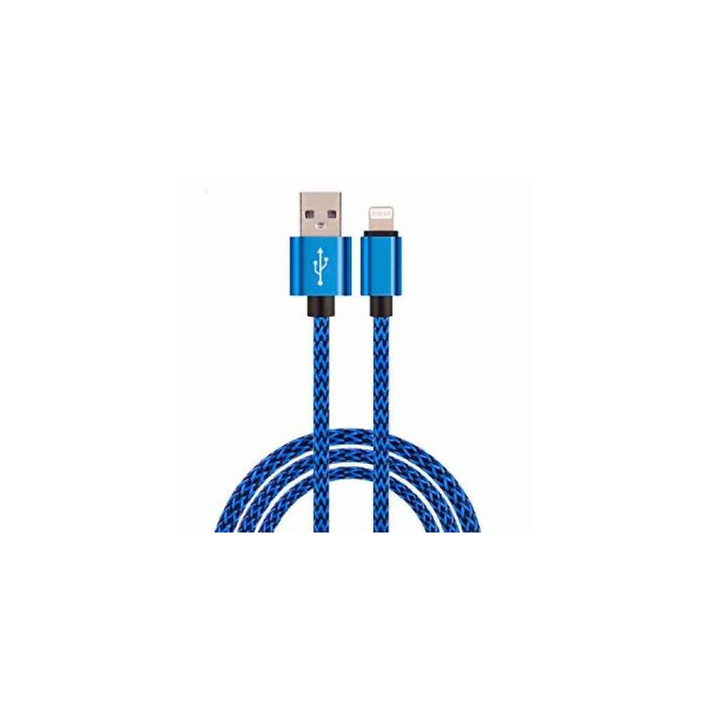 Cabo USB a Lighning Azul