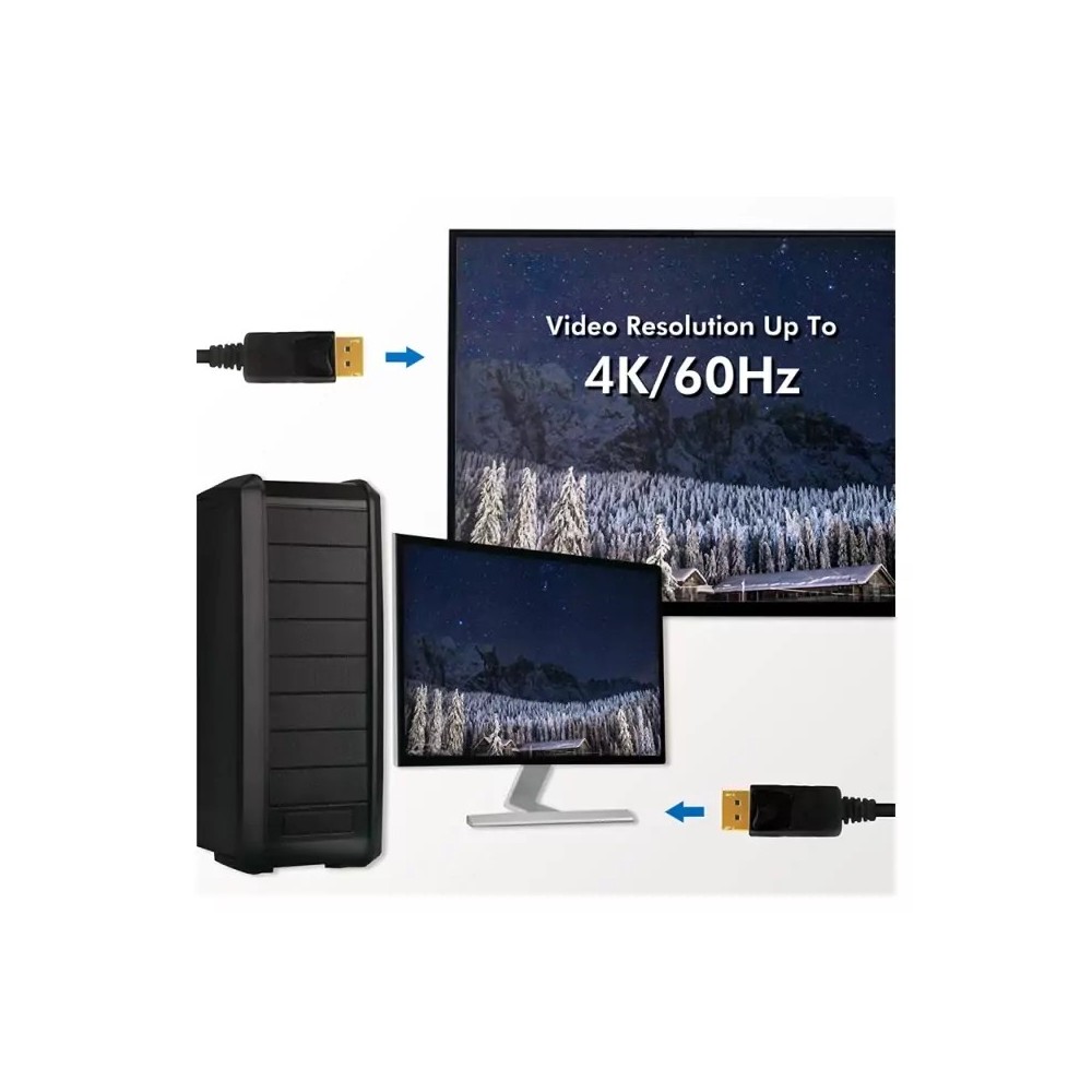 Adaptador HDMI a Micro HDMI 90º (macho-femea)