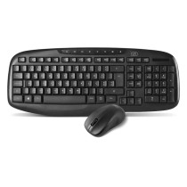 Conjunto teclado + rato Wireless  1Life kbw: flow kit PT